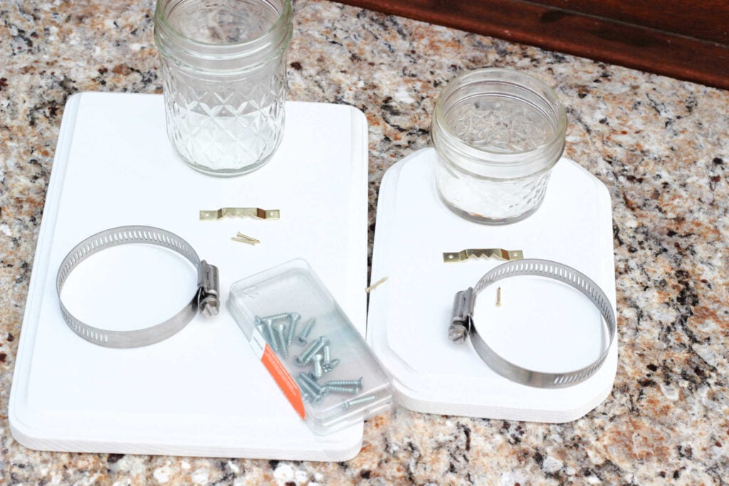 supplies needed to make wall mounted vase